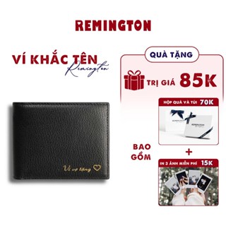 Ví khắc tên theo yêu cầu Remington Godwin ngang fullbox làm quà tặng cho người yêu crush hoặc bố