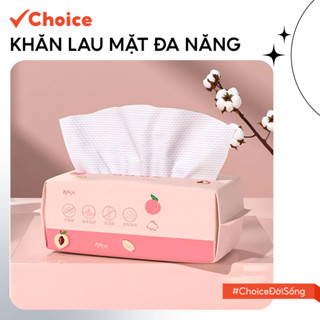 [Choice] Khăn Lau Mặt Đa Năng Dùng 1 Lần Opseve01 Mềm Mại, Thấm Nước Tốt, Tự Phân Hủy Được