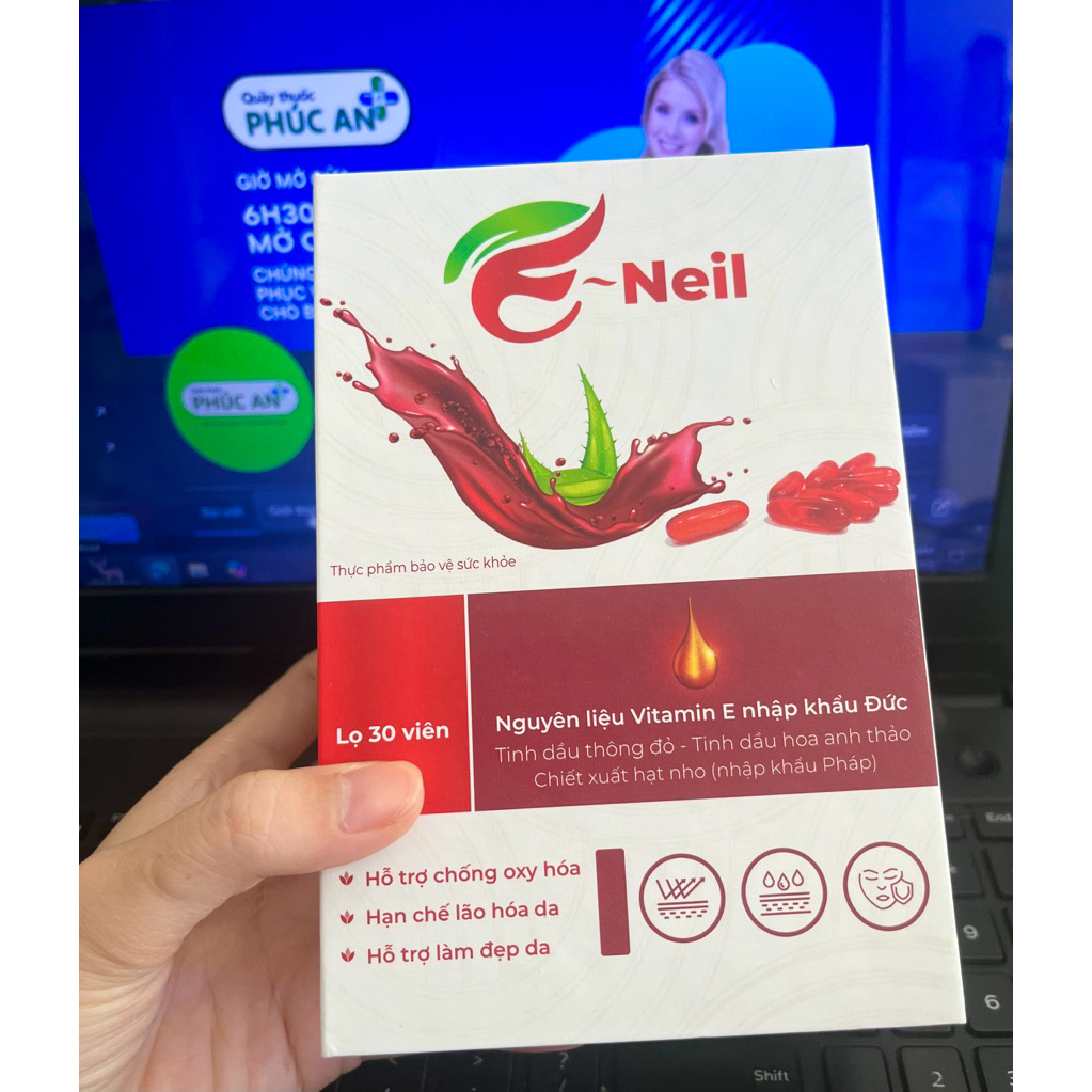 Vitamin E đỏ E-Neil đẹp da