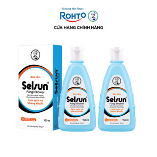   VB  Combo 2 x Sữa tắm làm sạch kháng khuẩn và giảm ngứa Selsun Fungi Shower 150ml 