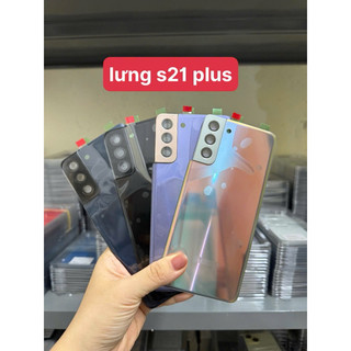 nắp lưng thay thế cho samsung s21 plus s21+ kèm kính cam xịn 