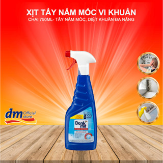 Chai xịt tẩy vi khuẩn nấm mốc đa năng Denkmit nhập Đức tẩy sạch vết ố mốc và vi khuẩn chai 750ml