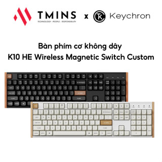 Bàn phím cơ không dây K10 HE Wireless Magnetic Switch Custom - Hàng chính hãng