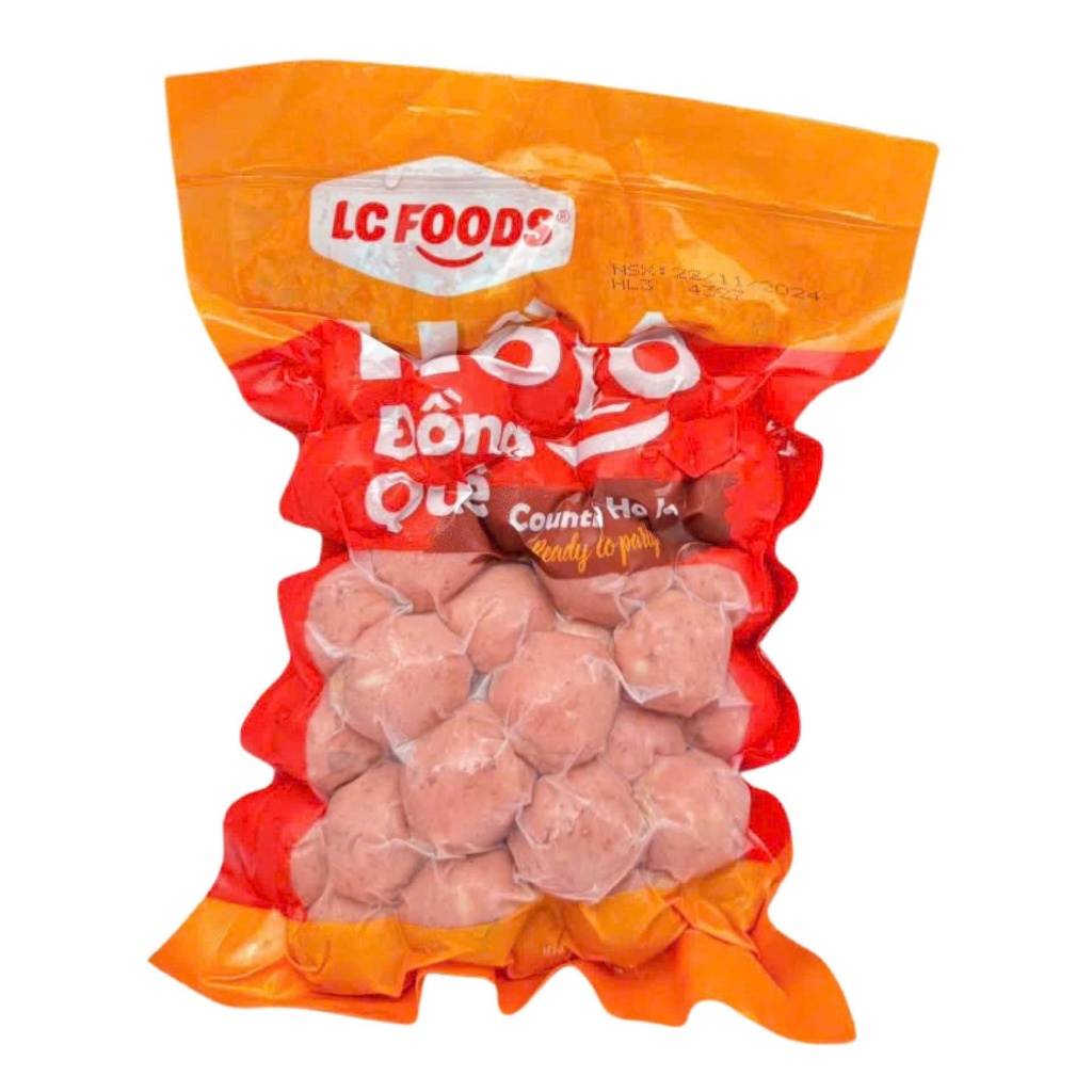 Xúc Xích Hồ Lô Đồng Quê LCFOOD - bịch 500gr (giao hoả tốc)