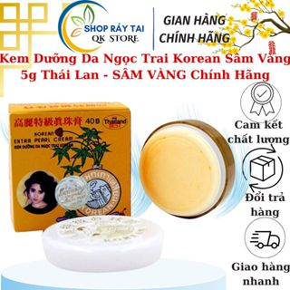  Kem Dưỡng Da Ngọc Trai Korean Sâm Vàng 5g Thái Lan - SÂM VÀNG Chính Hãng 