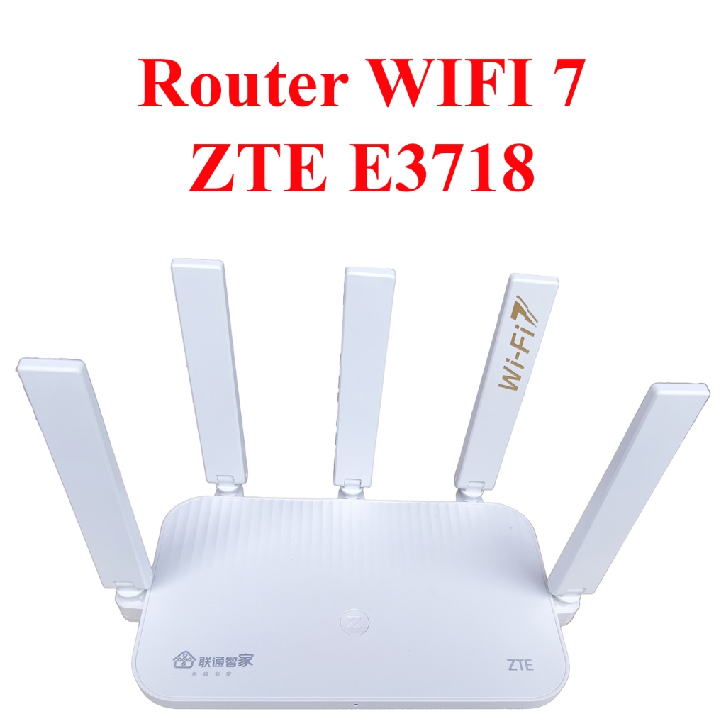 Bộ phát Wifi 7 Router ZTE E3710 E3713 E3718 - port WAN 2.5Gbps - băng thông 3600Mbps - BH 3 tháng | BigBuy360 - bigbuy360.vn