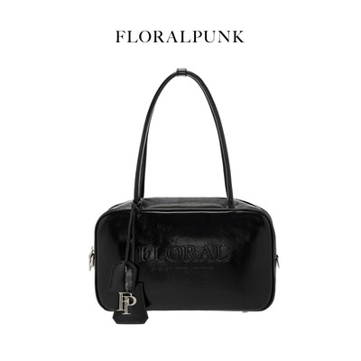 Túi xách Floralpunk Berlin Briefcase - Small - Black