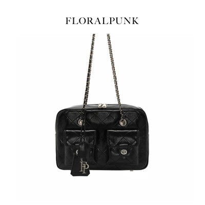 Túi xách Floralpunk Brooklyn Pocket Box Bag - Black