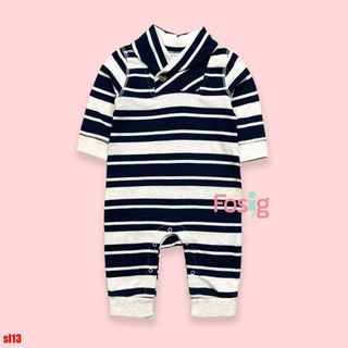 5-8kg Romper Bé Trai Old SL13 - Sọc Navy