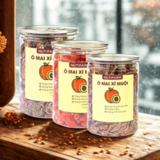 Xí muội đào không hạt MIDIFARM, ô mai xí muội chua ngọt, chua cay, chua mặn