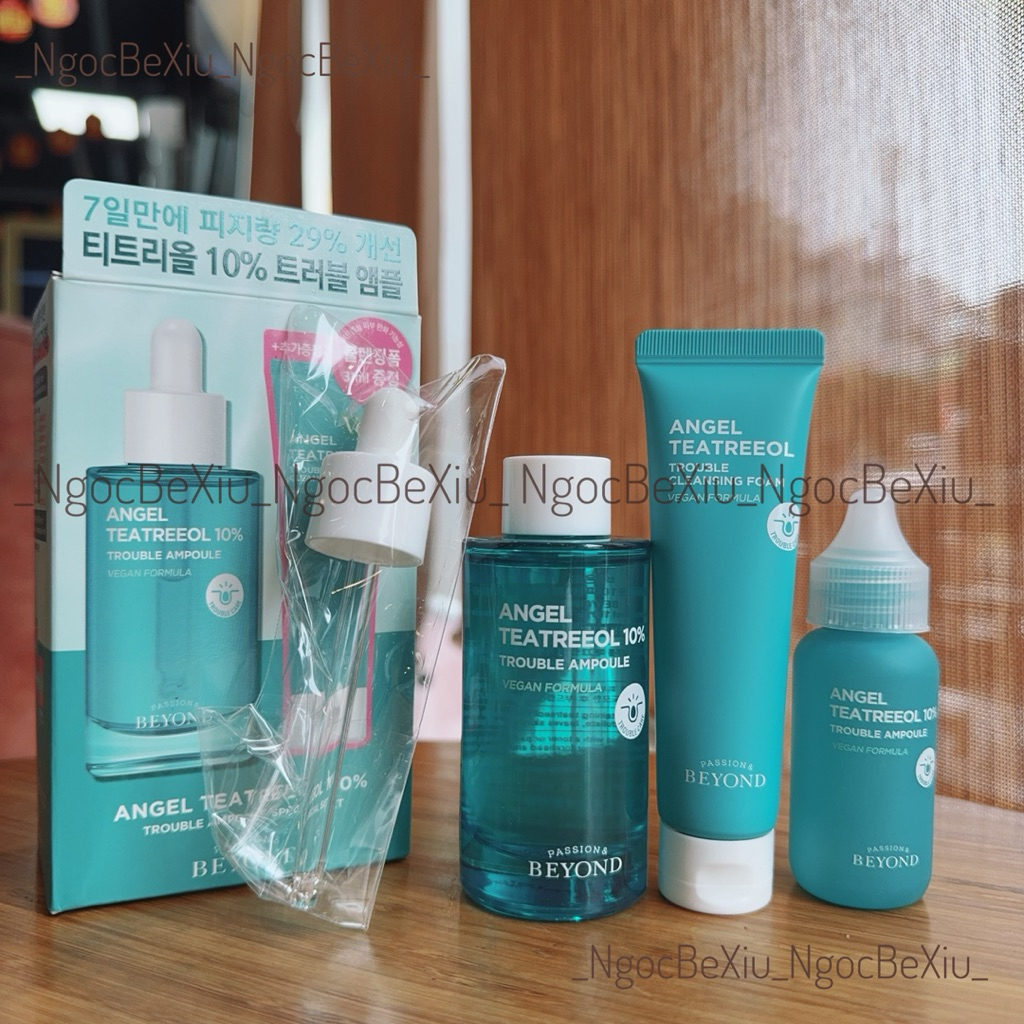 SERUM DÀNH CHO DA DẦU MỤN LỖ CHÂN LÔNG TO BEYOND ANGEL TEATREEOL 10% TROUBLE AMPOULE