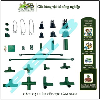 [LIÊN KẾT PHI 8] Phụ kiện, khớp nối các loại kết nối cho cọc nhựa lõi thép phi 8.