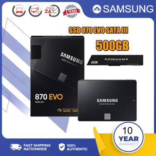SAMSUNG SSD 870 EVO 500GB 1TB Đĩa cứng trạng thái rắn nội bộ SATA3 2.5 Máy tính xách tay Máy tính để bàn  SSD nội bộ Bảo