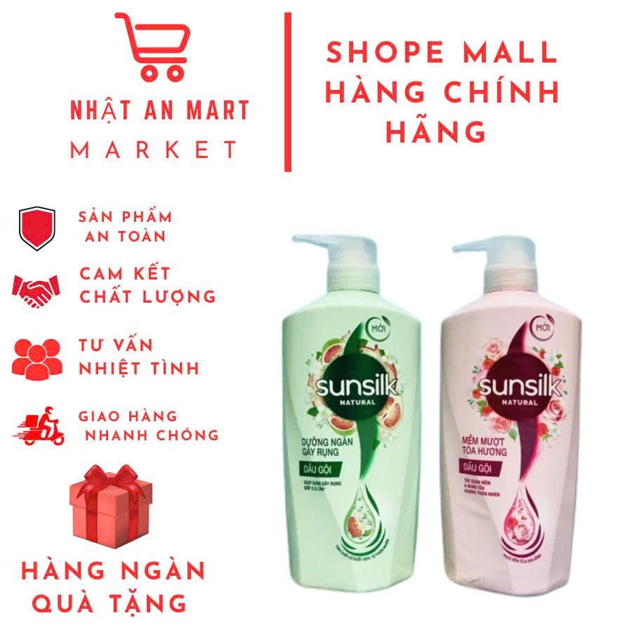 Dầu gội SUNSILK 650g