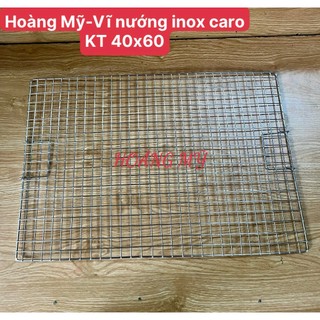 Vĩ nướng Inox - Đan Ca rô cực dày