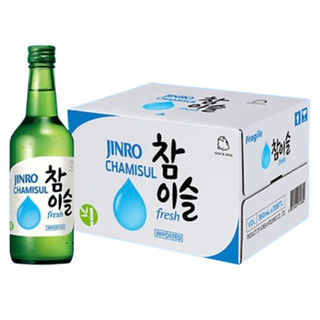 [CHÍNH HÃNG] Thùng 20 Chai Rượu Soju Jinro Chamisul Fresh (Truyền thống)