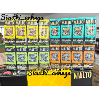 Sữa Lúa Mạch Lof Malto Vỉ 4 Hộp x 180ml Nhiều Vị
