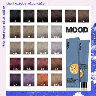  Thuốc nhuộm tóc MOOD Demi-Double Color 100ml kèm Oxi từ Ý 