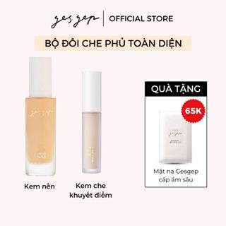 [Bộ đôi che phủ toàn diện] Combo kem nền Liquid Filter và kem che khuyết điểm Multi Concealer