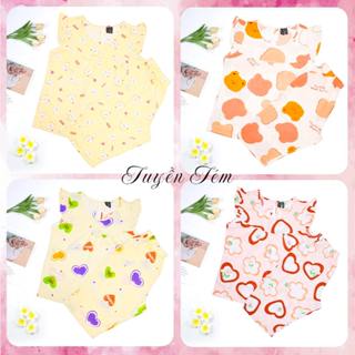 Đồ Bộ Tole Nữ Mặc Nhà, Bộ Lanh Cánh Tiên Lửng Mềm Mát 40-75kg VNXK