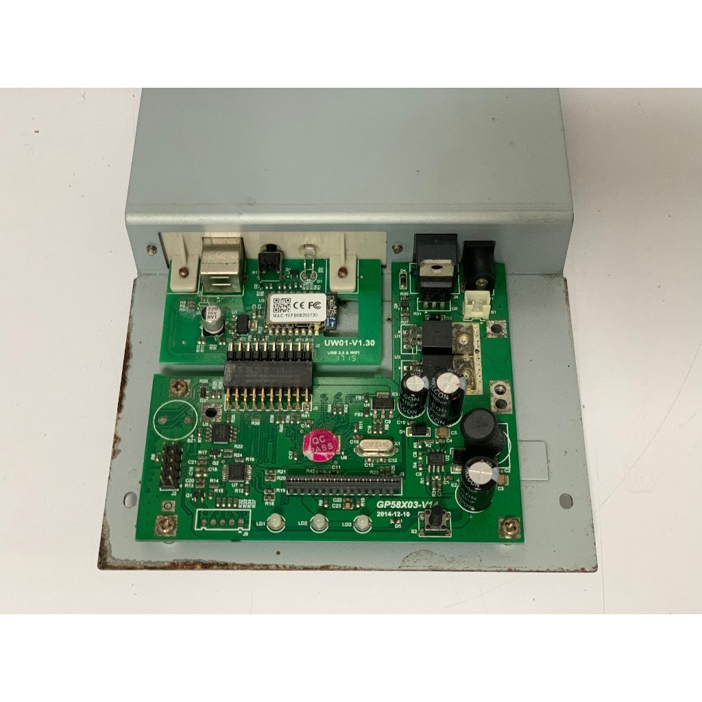 Main Board Máy In Nhiệt Gprinter 5890III USB + Wifi Tình Trạng Rin Tháo Máy Linh Kiện