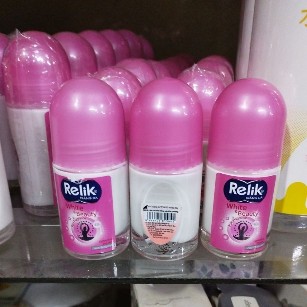 Combo lăn khử mùi Relik -25ml