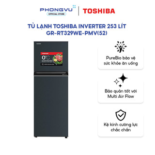 Tủ Lạnh Toshiba Inverter 253 Lít GR-RT329WE-PMV(52) - Công Nghệ Origin Inverter  - Bảo Hành 24 Tháng