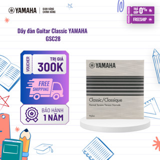 Dây đàn Guitar Classic Strings Normal Tension (028~043) Nylon Yamaha GSC28