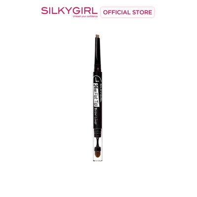 [KOL] Chì mày hai đầu lâu trôi SILKYGIRL 24hr Flat Tip Brow Liner 0.15g
