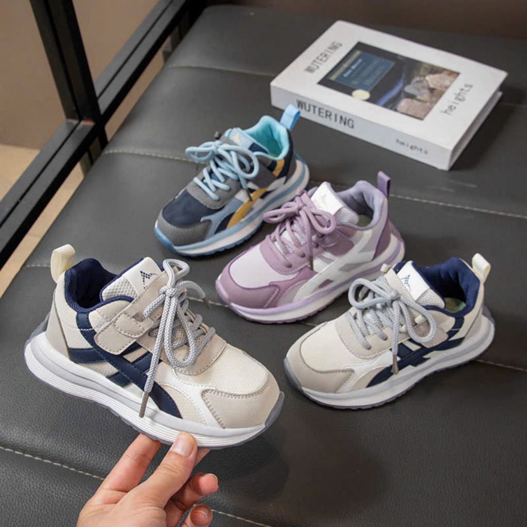 Giày Thể Thao Chạy Bộ Thoáng Khí Thời Trang Bé Gái GAUKID-G133