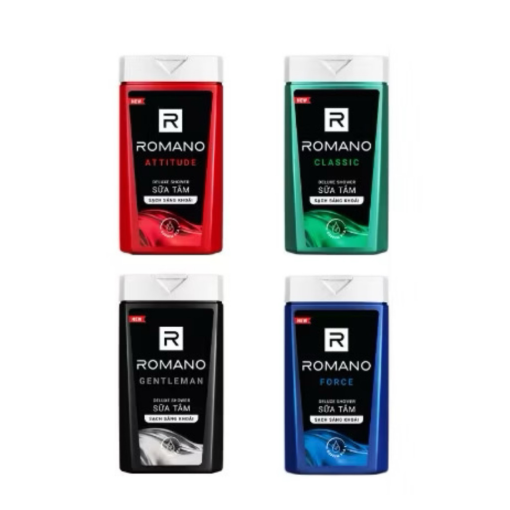 Sữa Tắm Romano chai 150g