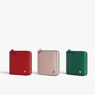 Ví nữ Da Thật vuông LAGOM Zippy Square