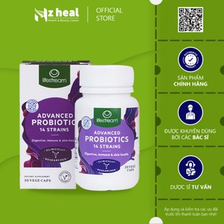   Hỏa tốc  Men Vi Sinh 14 Chủng Lifestream Advanced Probiotic New Zealand -  30 viên  