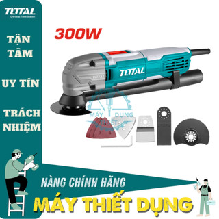 Máy cắt góc đa năng total ts3006 - 300w - chỉnh tốc độ kèm phụ kiện chính hãng