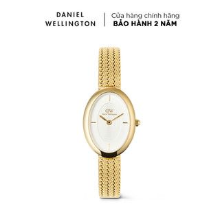  Đồng hồ Nữ Daniel Wellington Dây Lưới màu Vàng - DW00100882 Juliette Braided Mặt Trắng 24X26MM 