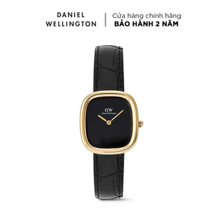 Đồng hồ Nữ Daniel Wellington Dây da - DW00100880 Margot Croc Mặt Đen 15.4x18.2mm