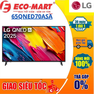 Tivi LG 65QNED70ASA QNED AI 4K 65 Inch new 2025 ( Tặng giao lắp đặt miễn phí)