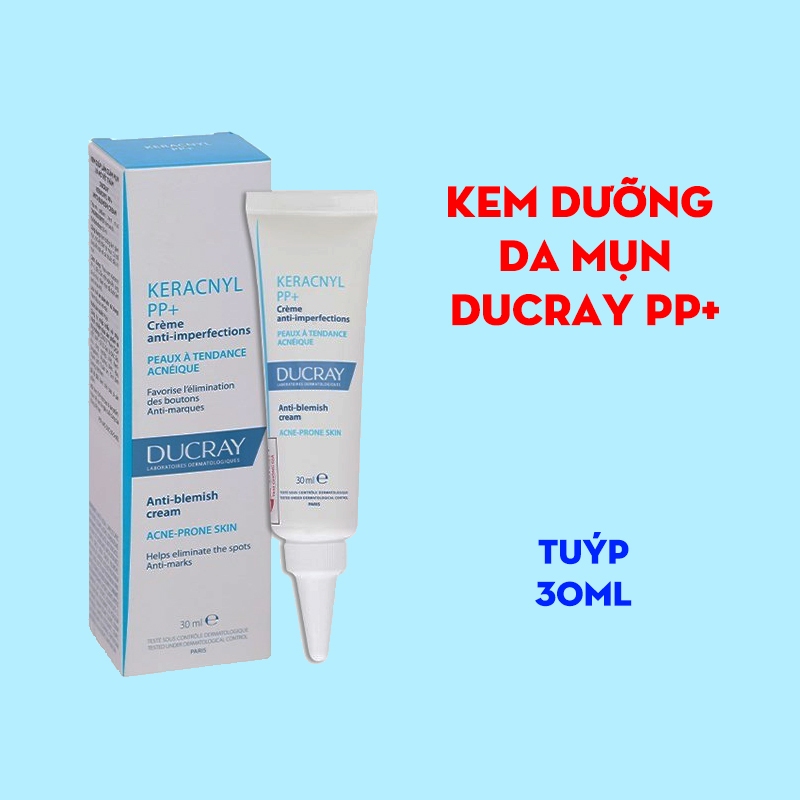 Kem Dưỡng Làm Mờ Thâm Mụn Ducray Keracnyl PP+ Cream 30ml