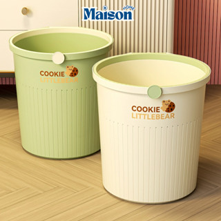  Thùng Rác Nhựa Cookie LittleBear MAISON Cao Cấp Giỏ Đựng Rác Phòng Khách - Phòng Ngủ Loại 12L và 16L 