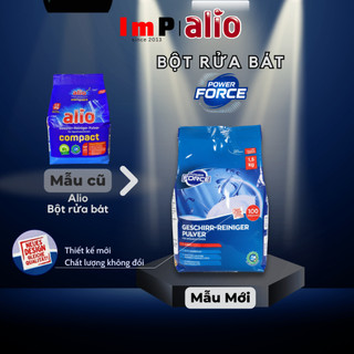 Bột rửa bát Alio (Power Force) 1.5kg (Mùi nhẹ dịu)  - Hàng nội địa Đức ImP