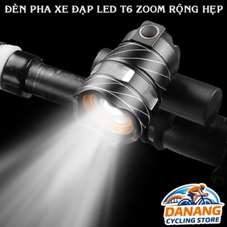 Đèn Pin Xe Đạp T6 Zoom Điều Chỉnh Rộng Hẹp