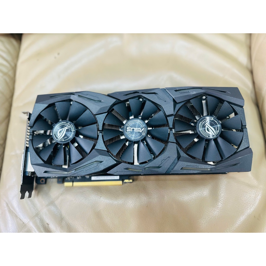 CARD MÀN HÌNH ASUS ROG STRIX GTX 1080TI 11G (NGUYÊN ZIN 100%, ĐẸP KENG)