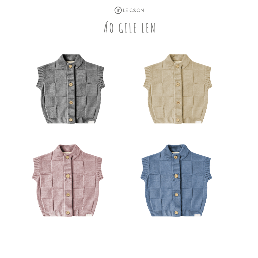 LE COON | Áo Len Gile Chui Cổ
