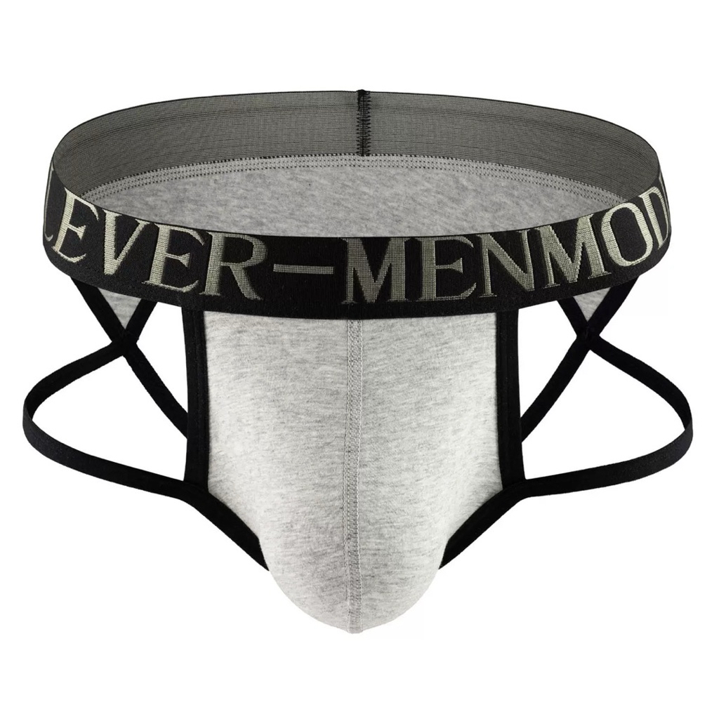 Quần lót nam Jockstrap CLEVER MENMODE thun mềm mát hở sườn hở mông size M-XXL
