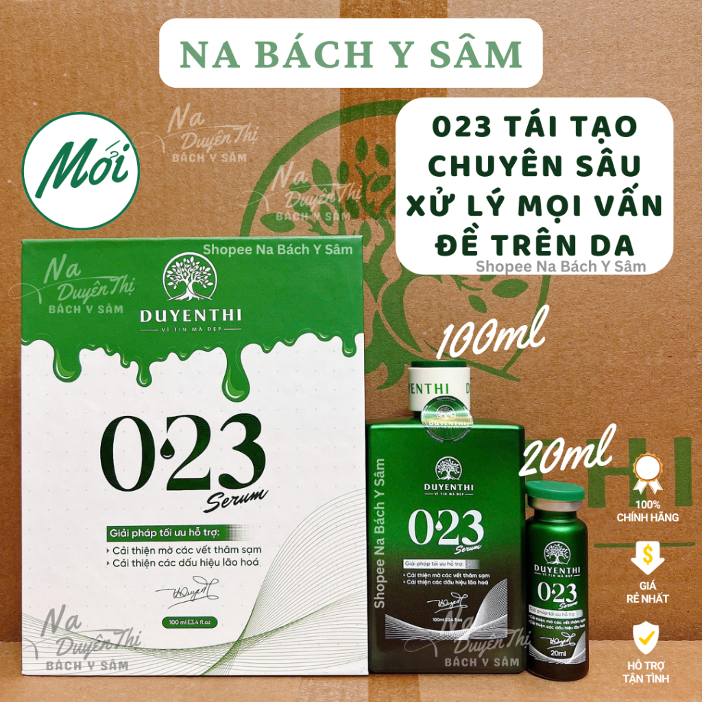 023 Duyên Thị - Tái Tạo Mụn Nám Tàn Nhang Chuyên Sâu - Mẫu Mới của Bách Y Sâm 02 Plus Chính Hãng
