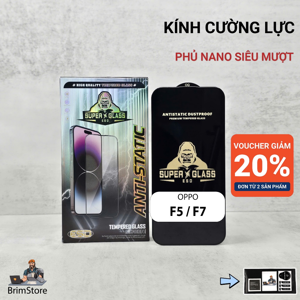 Cường lực Oppo F5 / F7 / F5 Youth full màn | Miếng dán bảo vệ màn hình cho Oppo