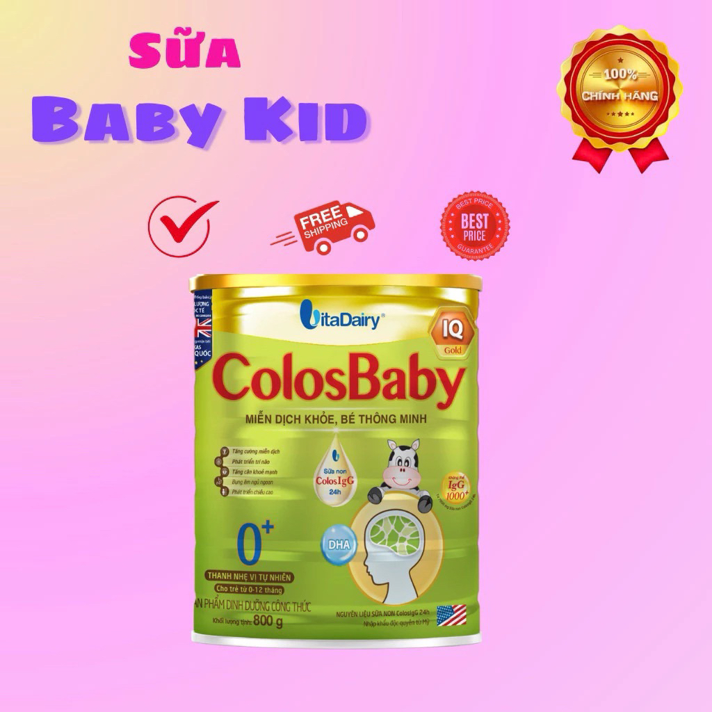ColosBaby IQ Gold 0+ 800gr( DATE MỚI NHẤT-B)