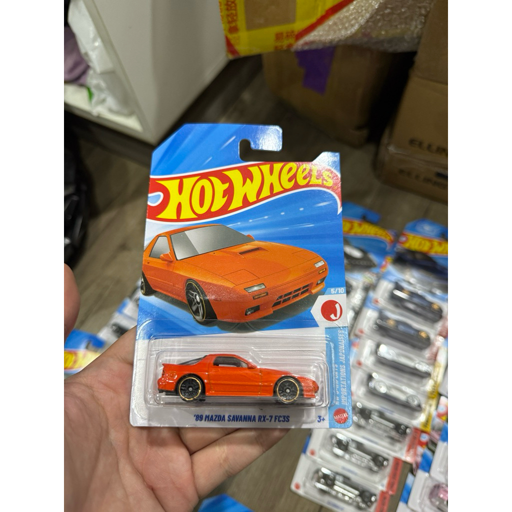 Hotwheels Mazda RX7 FC3S cam/ mô hình ô tô