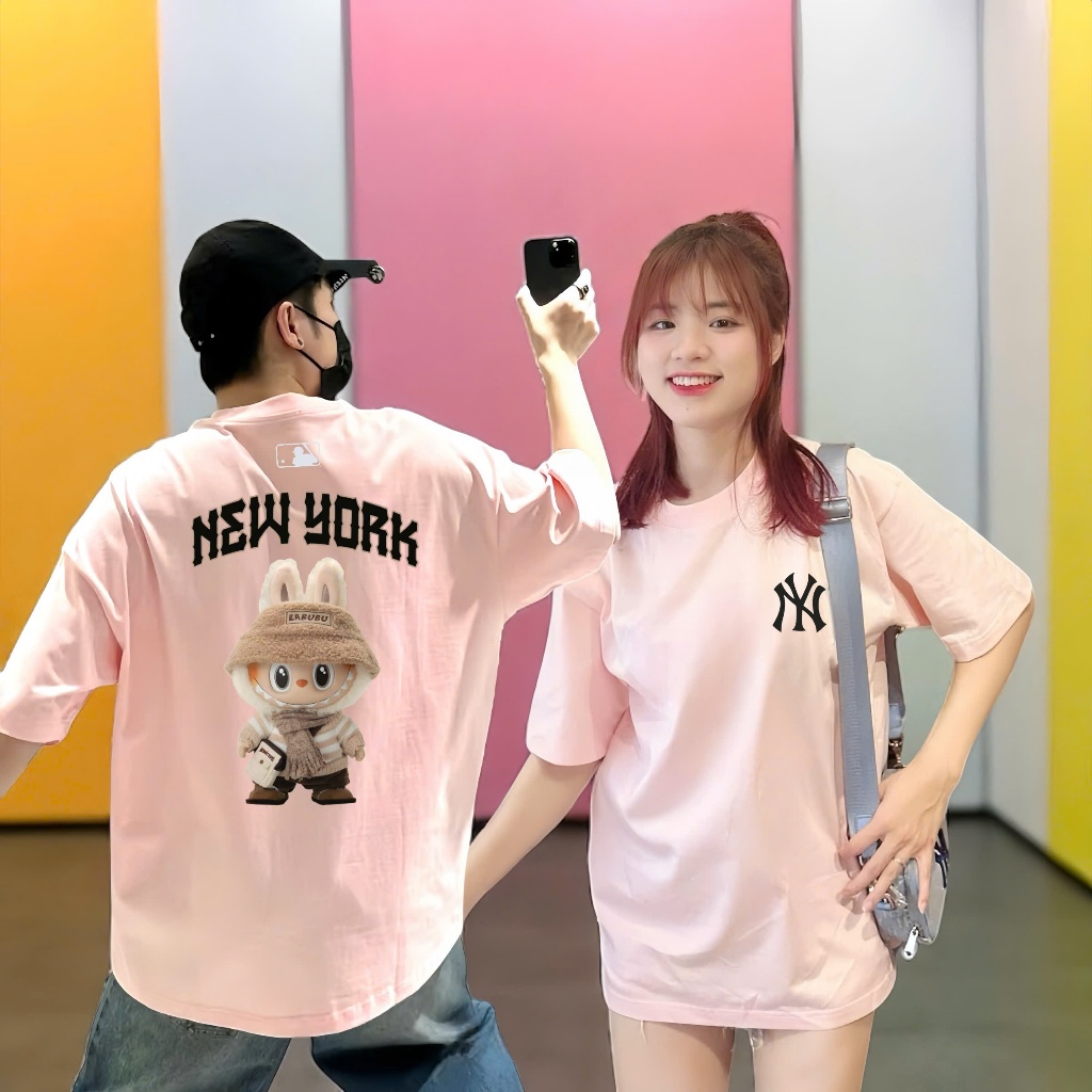 Áo phông  mlb siêu sale korea nam nữ cao cấp, 100% cotton co giãn 2 chiều , định lượng 250gms,NY LAB