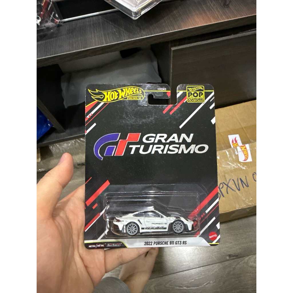 Hotwheels Premium Porsche 911 GT3 RS/ mô hình ô tô